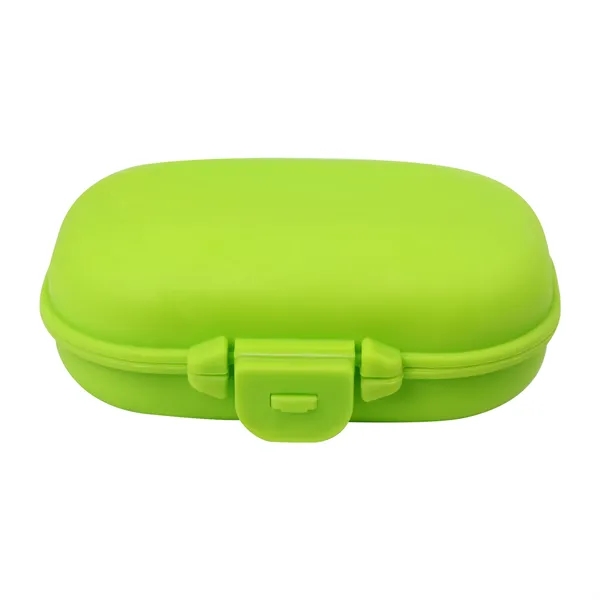 Small Travel Pill Case With 4 Compartments