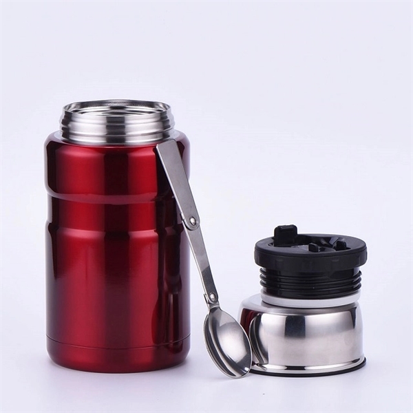 Thermal Insulated Stainless Steel Food Storage - Thermal Insulated Stainless Steel Food Storage - Image 1 of 4