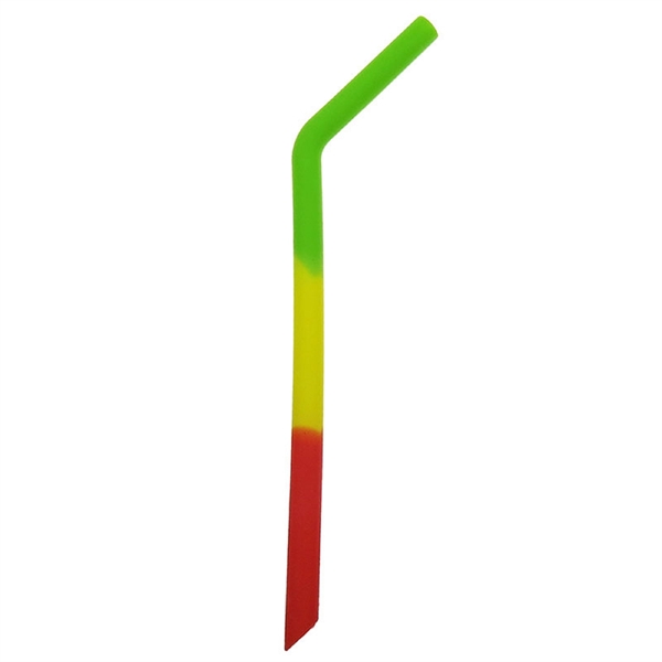 Three Sections of Color-coded Silicone Straw - Three Sections of Color-coded Silicone Straw - Image 3 of 3