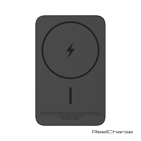 ReelCharge Semi Solid State Aluminum Power Bank - 5K