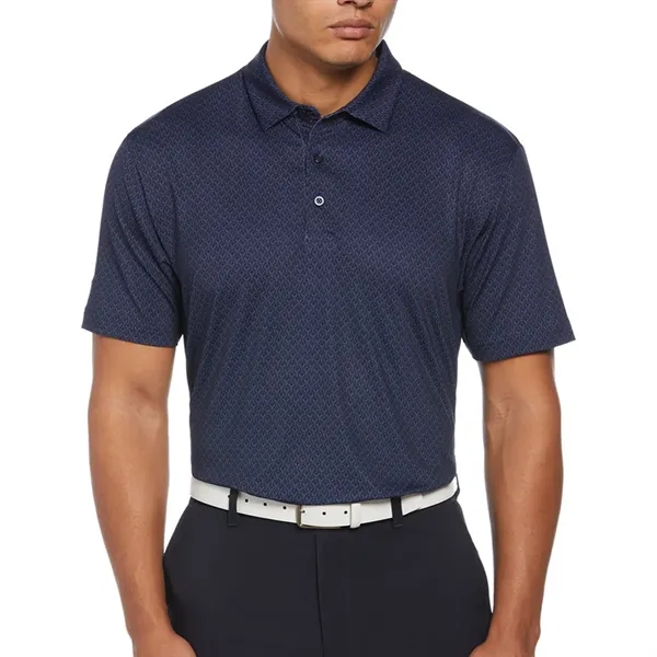 Callaway Men's SS All Over Stitched Chev Polo