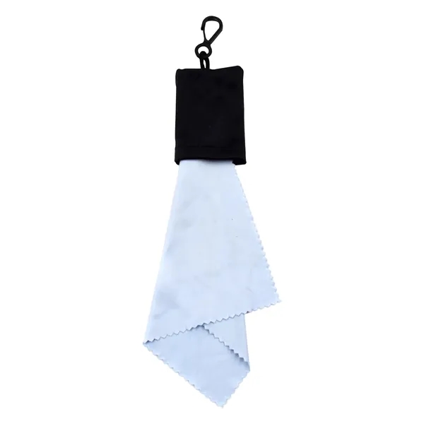 Microfiber Cleaning Cloth With Keychain