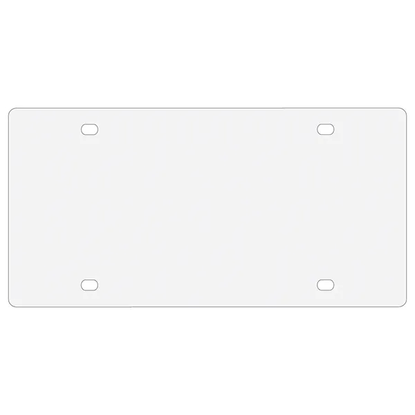 Full Color License Plate Insert