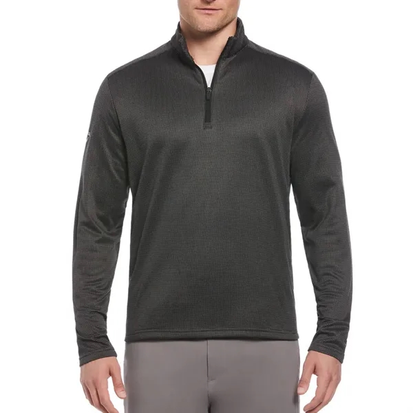 Callaway Men's Houndstooth 1/4- Zip Pullover