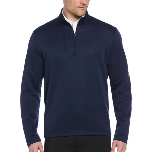 Callaway Men's Diamond Quilted Fleece 1/4 Zip