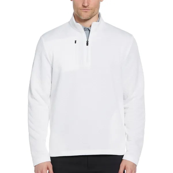 Callaway Men's Diamond Quilted Fleece 1/4 Zip