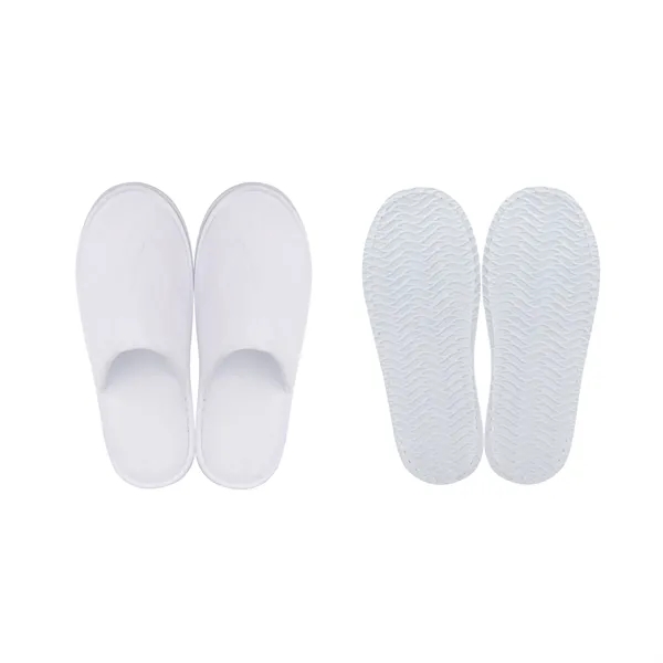 Thicken Coral Velvet Non Slip Hotel Disposable Slippers