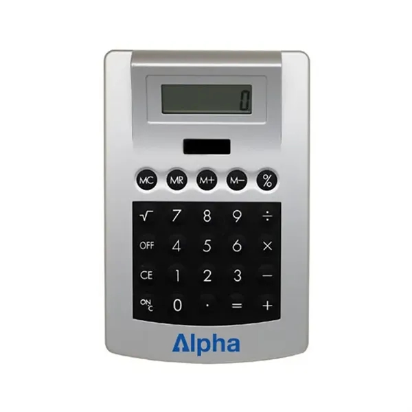 Custom Rubber-Touch Desk Top Calculator