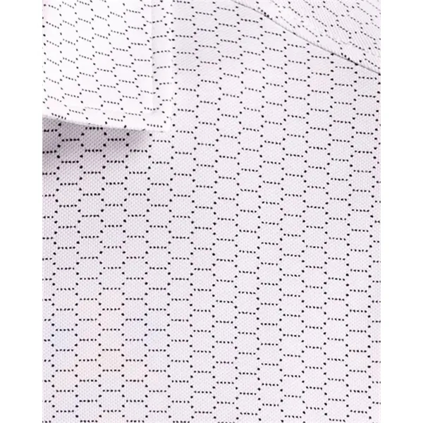 Cutter & Buck Virtue Recycled Hex Print Featherlight Piqu...