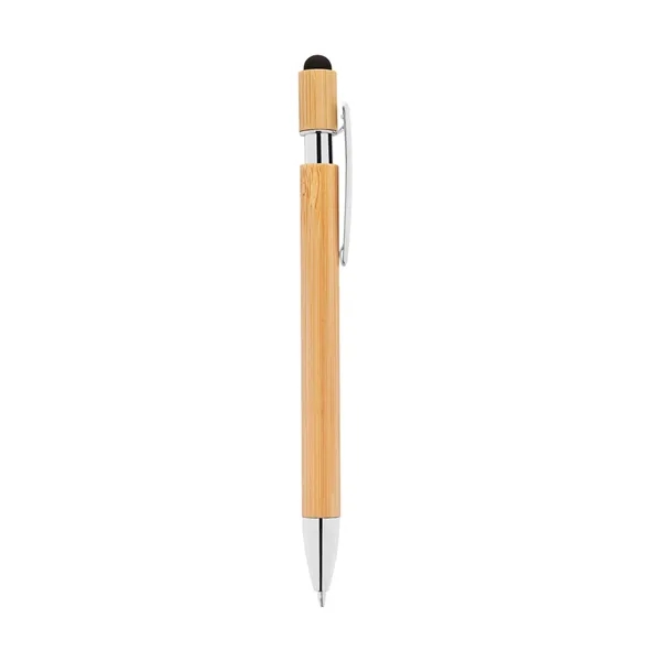 Bamboo Retractable Stylus Pen