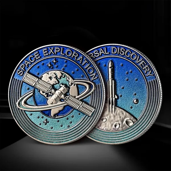 Custom Gradient Translucent Coins