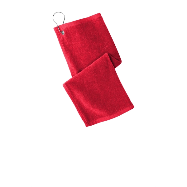 Port Authority Grommeted Hemmed Towel - Port Authority Grommeted Hemmed Towel - Image 2 of 4