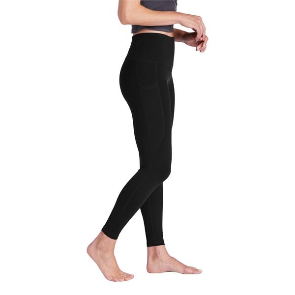 Sport-Tek Women's High Rise 7/8 Legging - Sport-Tek Women's High Rise 7/8 Legging - Image 3 of 5