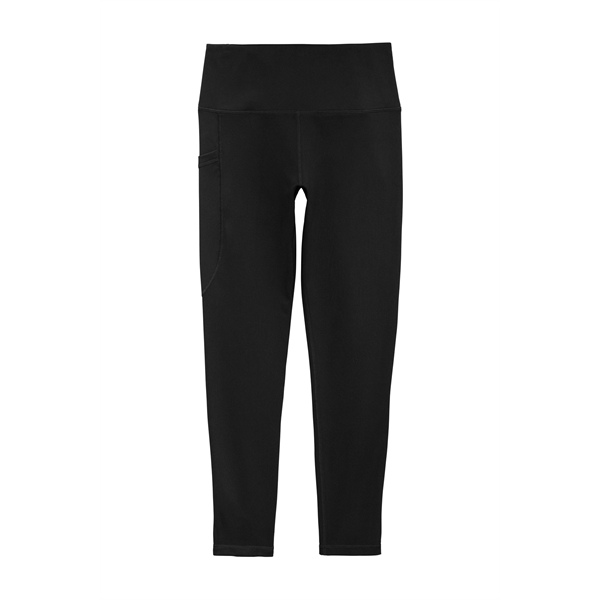 Sport-Tek Women's High Rise 7/8 Legging - Sport-Tek Women's High Rise 7/8 Legging - Image 4 of 5