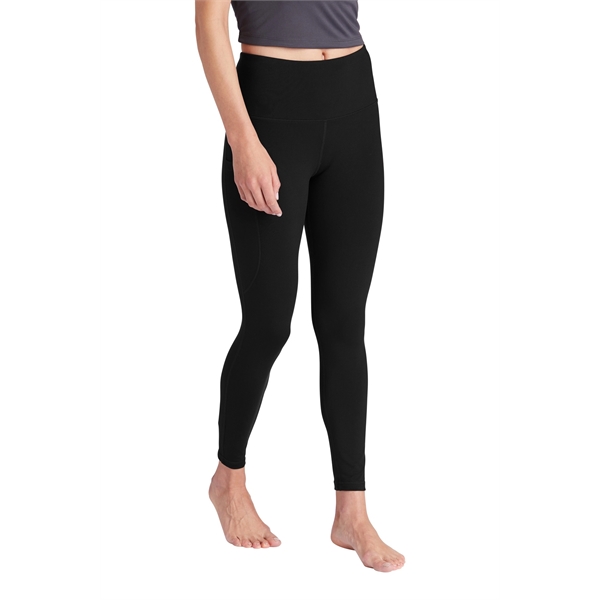 Sport-Tek Women's High Rise 7/8 Legging - Sport-Tek Women's High Rise 7/8 Legging - Image 2 of 5