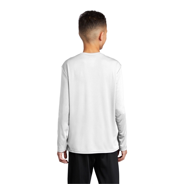 Port & Company Youth Long Sleeve Performance Tee - Port & Company Youth Long Sleeve Performance Tee - Image 1 of 35