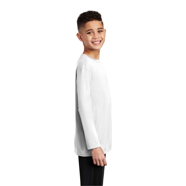 Port & Company Youth Long Sleeve Performance Tee - Port & Company Youth Long Sleeve Performance Tee - Image 2 of 35