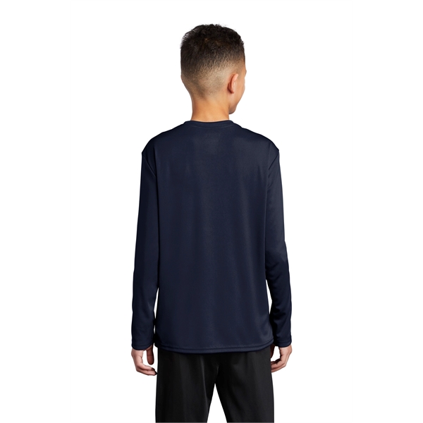 Port & Company Youth Long Sleeve Performance Tee - Port & Company Youth Long Sleeve Performance Tee - Image 16 of 35