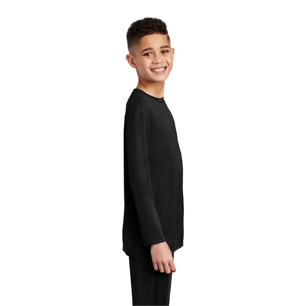 Port & Company Youth Long Sleeve Performance Tee - Port & Company Youth Long Sleeve Performance Tee - Image 22 of 35