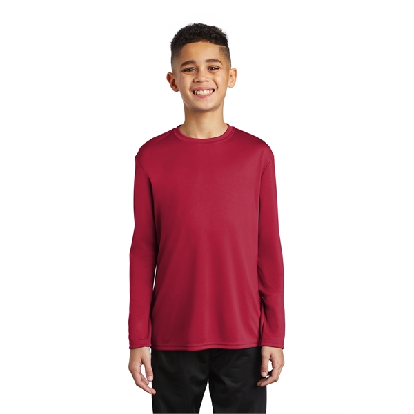 Port & Company Youth Long Sleeve Performance Tee - Port & Company Youth Long Sleeve Performance Tee - Image 25 of 35