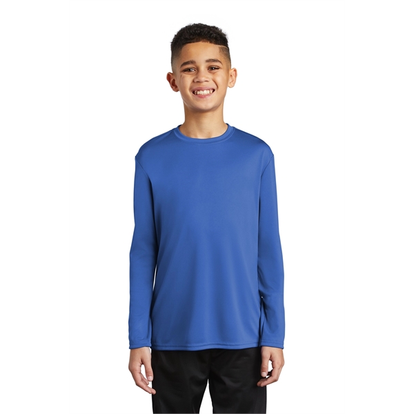 Port & Company Youth Long Sleeve Performance Tee - Port & Company Youth Long Sleeve Performance Tee - Image 29 of 35