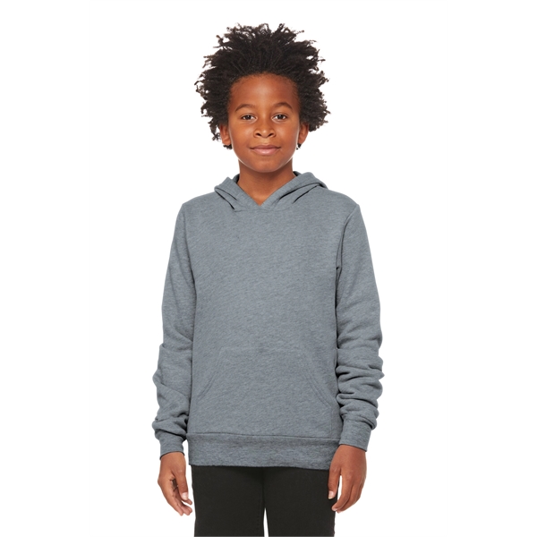 BELLA+CANVAS Youth Sponge Fleece Pullover Hoodie - BELLA+CANVAS Youth Sponge Fleece Pullover Hoodie - Image 0 of 22