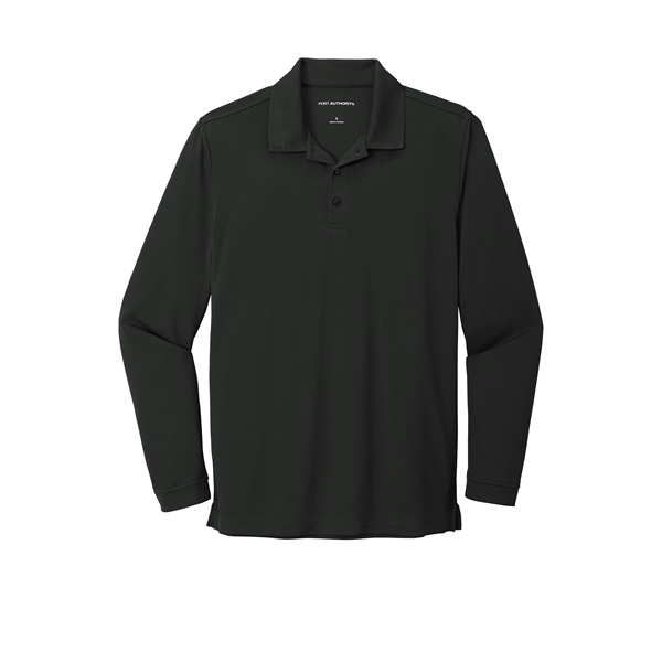 Port Authority Dry Zone UV Micro-Mesh Long Sleeve Polo - Port Authority Dry Zone UV Micro-Mesh Long Sleeve Polo - Image 3 of 49