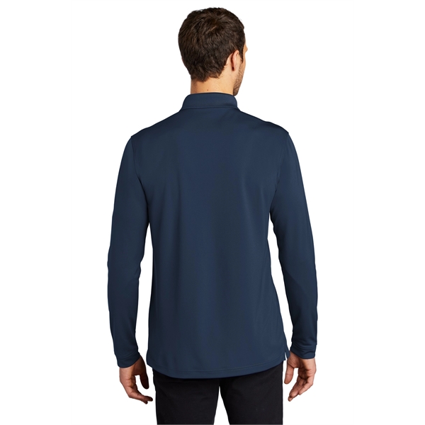 Port Authority Dry Zone UV Micro-Mesh Long Sleeve Polo - Port Authority Dry Zone UV Micro-Mesh Long Sleeve Polo - Image 17 of 49