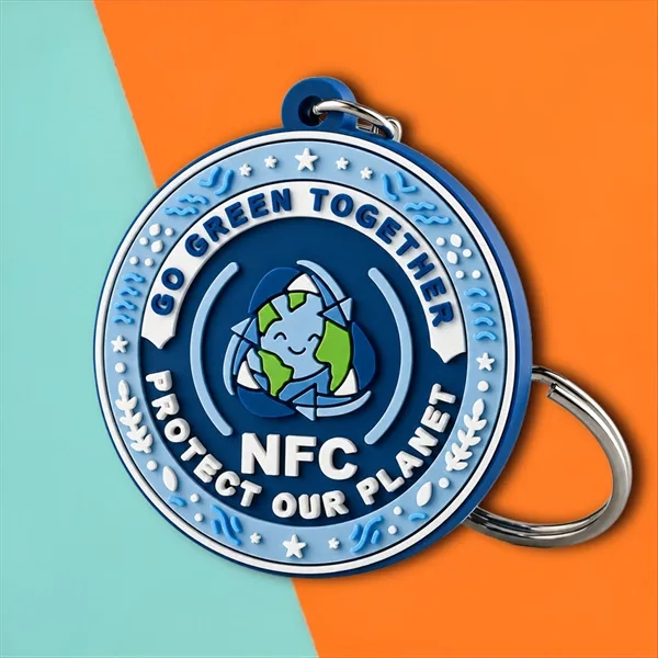 Custom PVC Keychain With Nfc Function