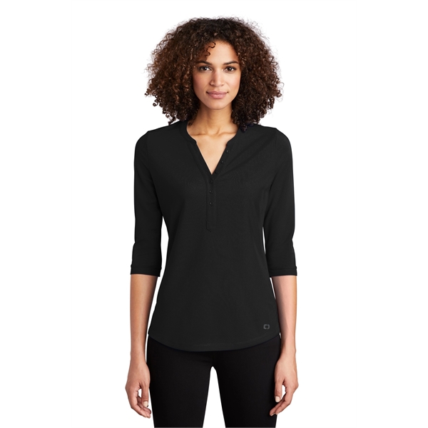 OGIO Women's Jewel Henley - OGIO Women's Jewel Henley - Image 0 of 25