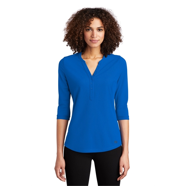 OGIO Women's Jewel Henley - OGIO Women's Jewel Henley - Image 16 of 25