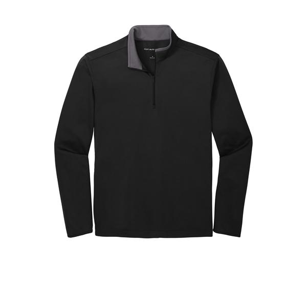 Port Authority Silk Touch Performance 1/4-Zip - Port Authority Silk Touch Performance 1/4-Zip - Image 3 of 25