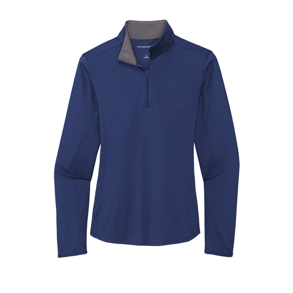 Port Authority Women's Silk Touch Performance 1/4-Zip - Port Authority Women's Silk Touch Performance 1/4-Zip - Image 18 of 24