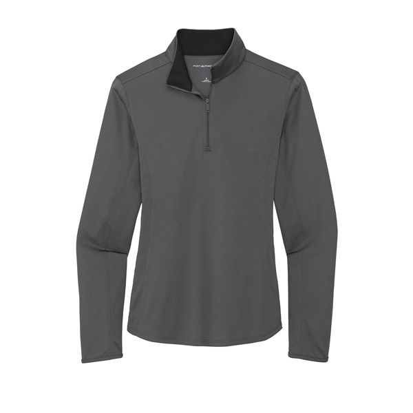 Port Authority Women's Silk Touch Performance 1/4-Zip - Port Authority Women's Silk Touch Performance 1/4-Zip - Image 23 of 24
