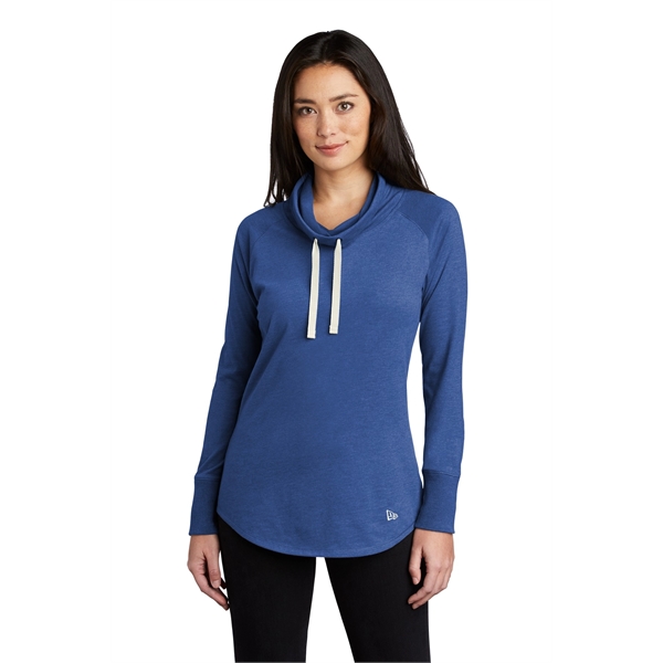 New Era Women's Sueded Cotton Blend Cowl Tee - New Era Women's Sueded Cotton Blend Cowl Tee - Image 6 of 20