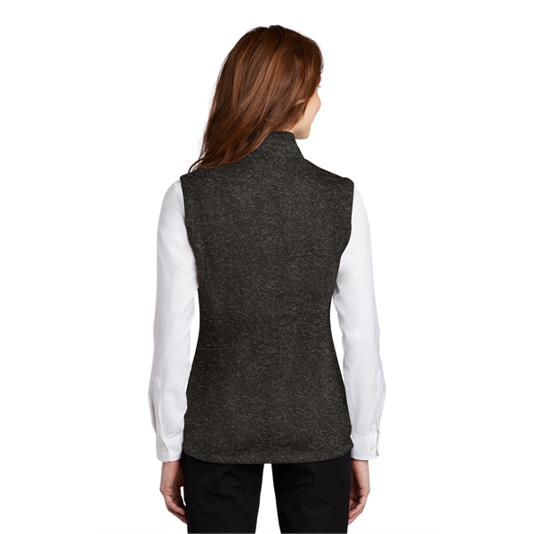 Port Authority Women's Sweater Fleece Vest - Port Authority Women's Sweater Fleece Vest - Image 1 of 15