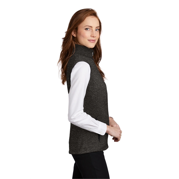 Port Authority Women's Sweater Fleece Vest - Port Authority Women's Sweater Fleece Vest - Image 2 of 15