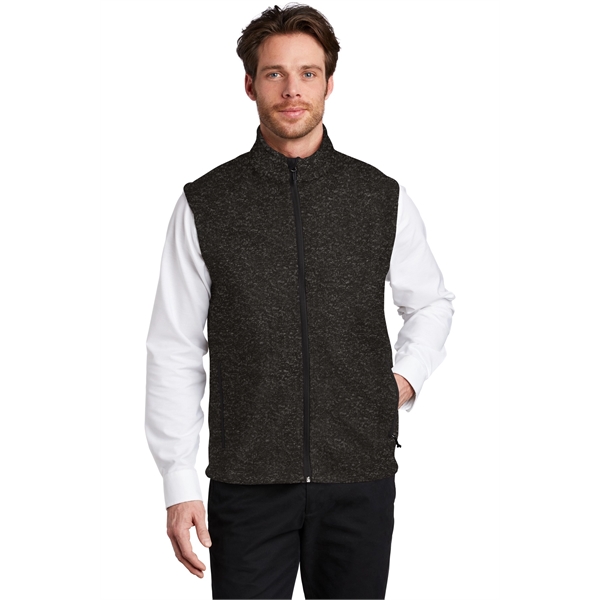 Port Authority Sweater Fleece Vest - Port Authority Sweater Fleece Vest - Image 0 of 10