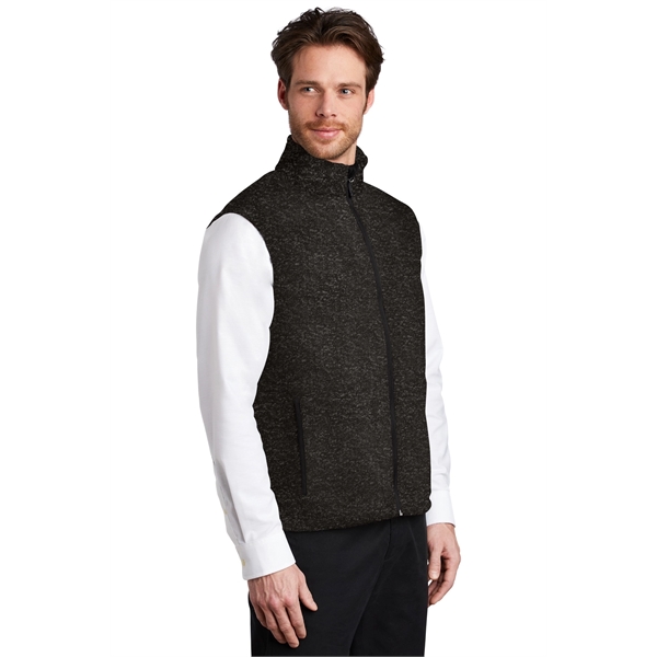 Port Authority Sweater Fleece Vest - Port Authority Sweater Fleece Vest - Image 4 of 10