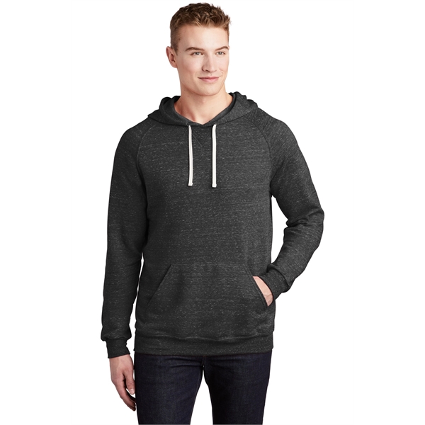 Jerzees Snow Heather French Terry Raglan Hoodie - Jerzees Snow Heather French Terry Raglan Hoodie - Image 0 of 30