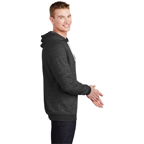 Jerzees Snow Heather French Terry Raglan Hoodie - Jerzees Snow Heather French Terry Raglan Hoodie - Image 2 of 30