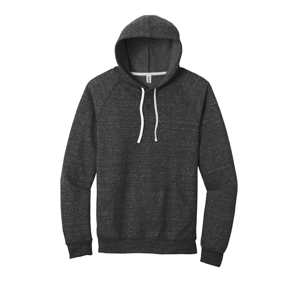Jerzees Snow Heather French Terry Raglan Hoodie - Jerzees Snow Heather French Terry Raglan Hoodie - Image 3 of 30