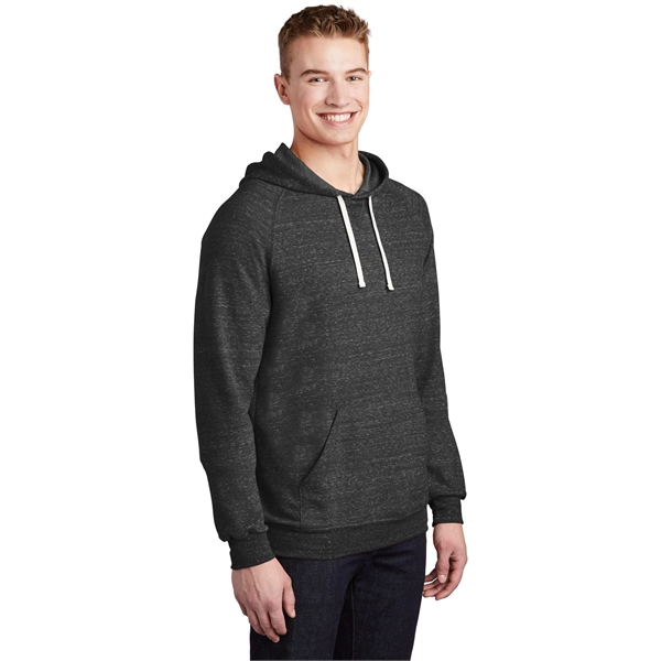 Jerzees Snow Heather French Terry Raglan Hoodie - Jerzees Snow Heather French Terry Raglan Hoodie - Image 4 of 30