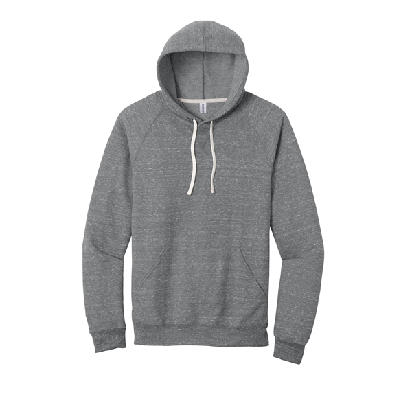 Jerzees Snow Heather French Terry Raglan Hoodie - Jerzees Snow Heather French Terry Raglan Hoodie - Image 9 of 30