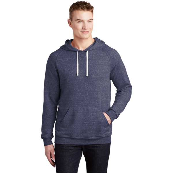 Jerzees Snow Heather French Terry Raglan Hoodie - Jerzees Snow Heather French Terry Raglan Hoodie - Image 15 of 30