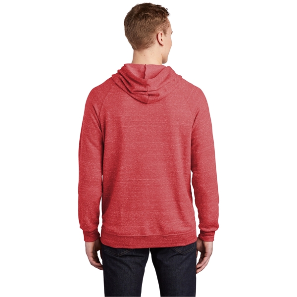 Jerzees Snow Heather French Terry Raglan Hoodie - Jerzees Snow Heather French Terry Raglan Hoodie - Image 21 of 30