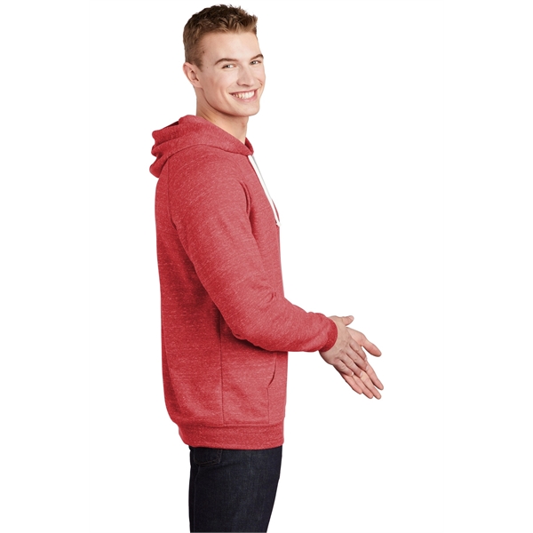 Jerzees Snow Heather French Terry Raglan Hoodie - Jerzees Snow Heather French Terry Raglan Hoodie - Image 22 of 30