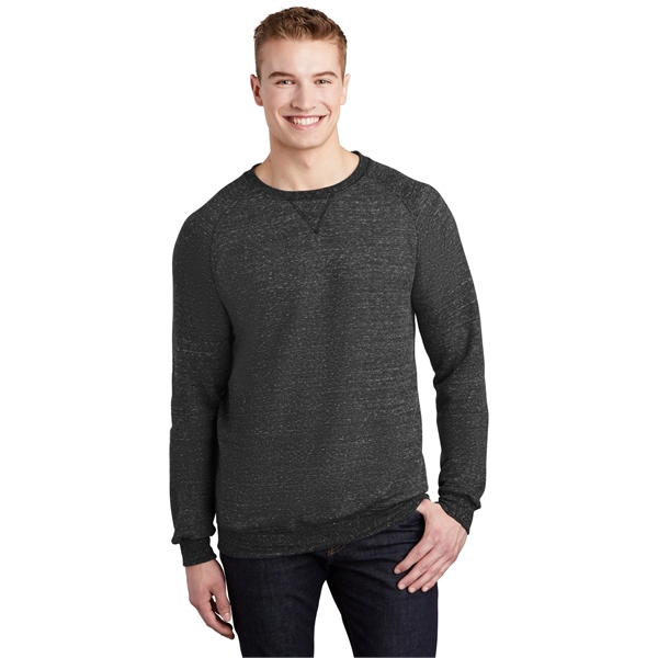Jerzees Snow Heather French Terry Raglan Crew - Jerzees Snow Heather French Terry Raglan Crew - Image 0 of 30