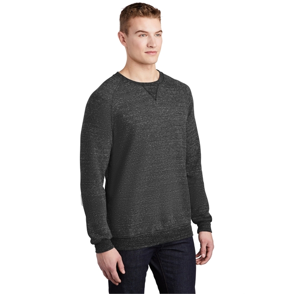 Jerzees Snow Heather French Terry Raglan Crew - Jerzees Snow Heather French Terry Raglan Crew - Image 4 of 30
