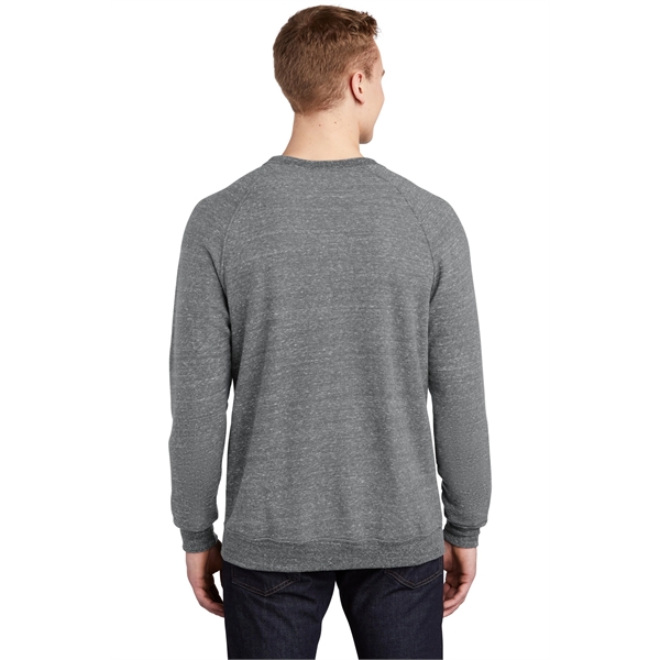Jerzees Snow Heather French Terry Raglan Crew - Jerzees Snow Heather French Terry Raglan Crew - Image 7 of 30